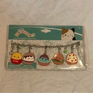 NWT Squishmallow Food Squad Interchangeable Charm Set